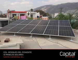 12 PANELES SOLARES