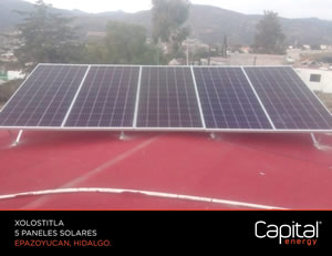 5 PANELES SOLARES