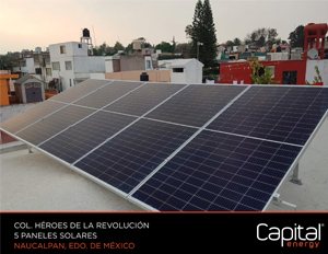 5 PANELES SOLARES